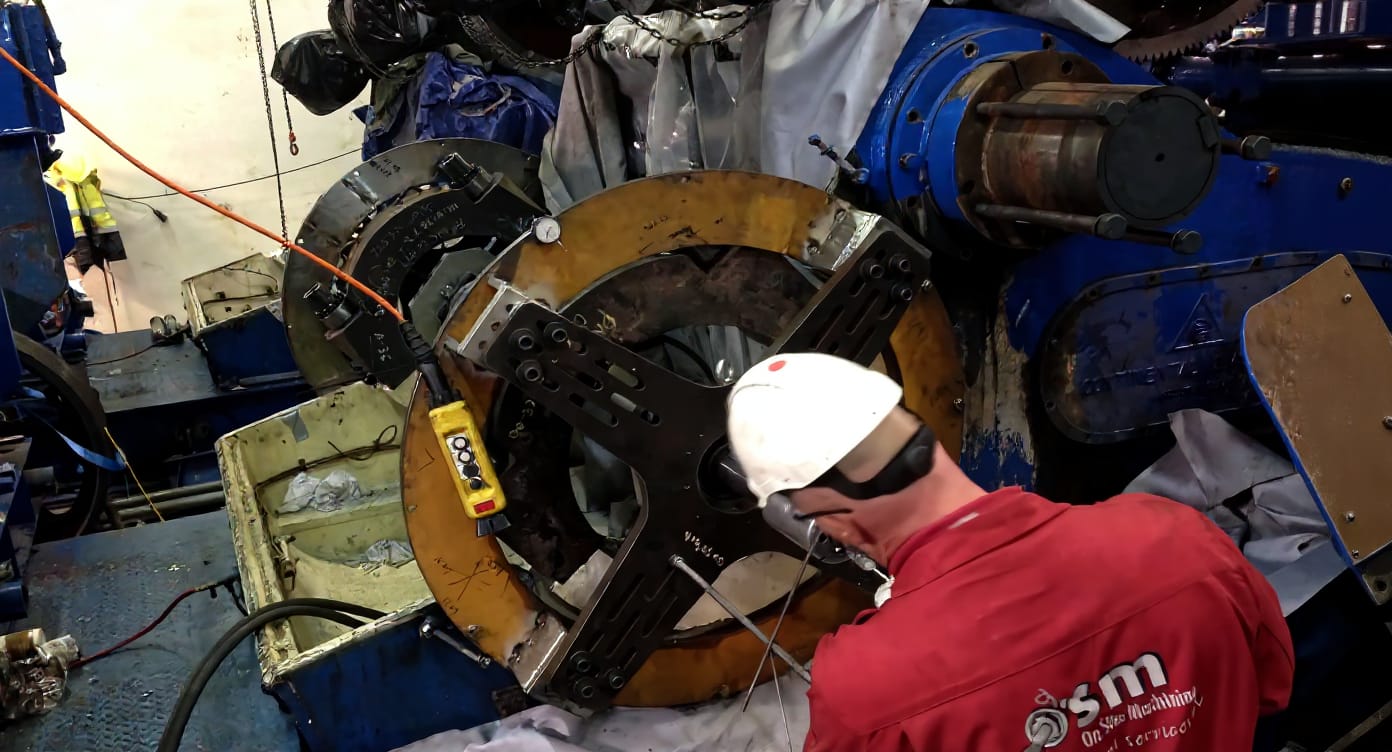 OSM International field deployment, line boring operation