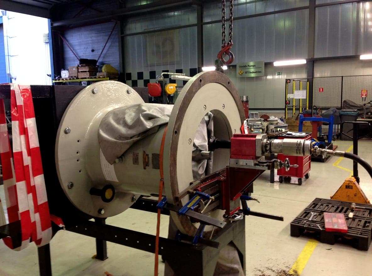 Milling machine setup